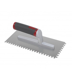 [10827] Llana Dentada de 1/4&quot; x 1/4&quot; Mango de Goma Abierto (SS) CORTAG